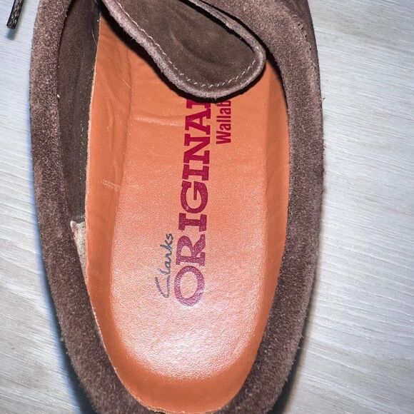 Clarks Originals Wallabee Brown Suede Crepe Sole 78984 Women's 6M - Picture 8 of 10